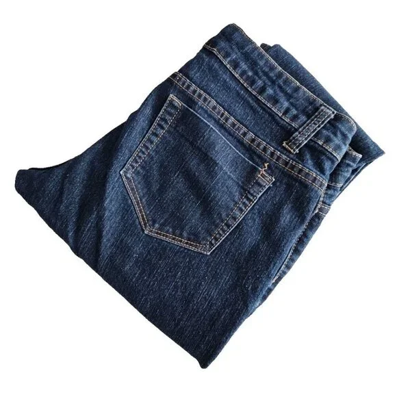 Dots Jeans Women's Size 12 Regular (W34xL28) Tapered Leg Stretch Dark Wash Blue - Picture 6 of 16